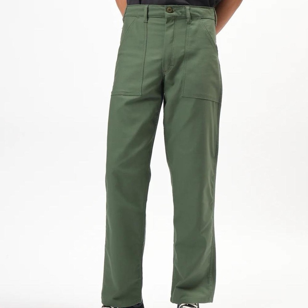 Stan Ray OG Military Fatigues Olive Sateen Loose Fit